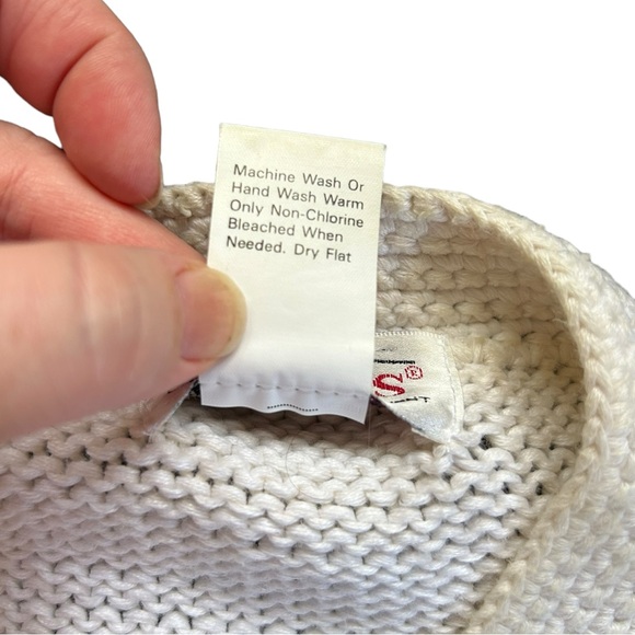 Vintage Orvis Sweets Desserts Fruits Knit Sweater Short Sleeve Grannycore XL - Picture 4 of 14